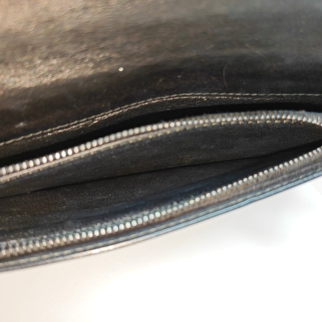 Calfskin Clutch Black