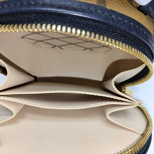 BOITE CHAPEAU Mini Monogram Coated Canvas Brown