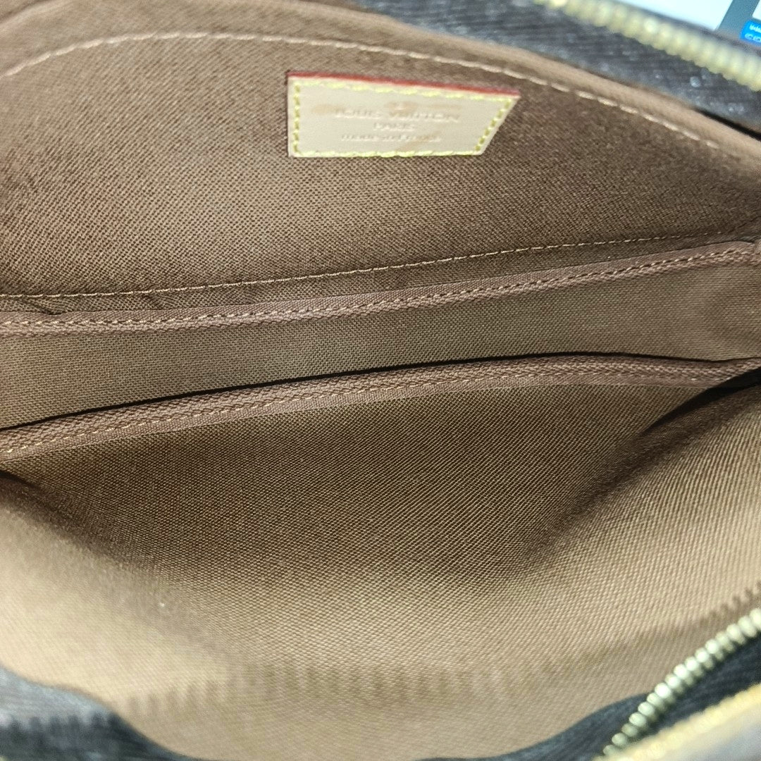 MULTI Monogram Coated Canvas Brown