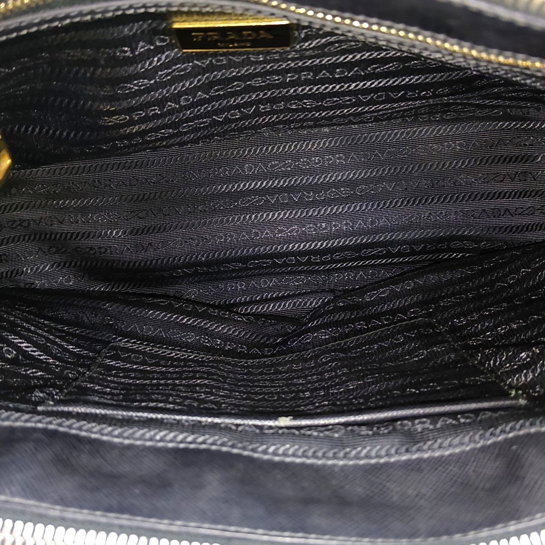 Galleria Saffiano Calfskin Black