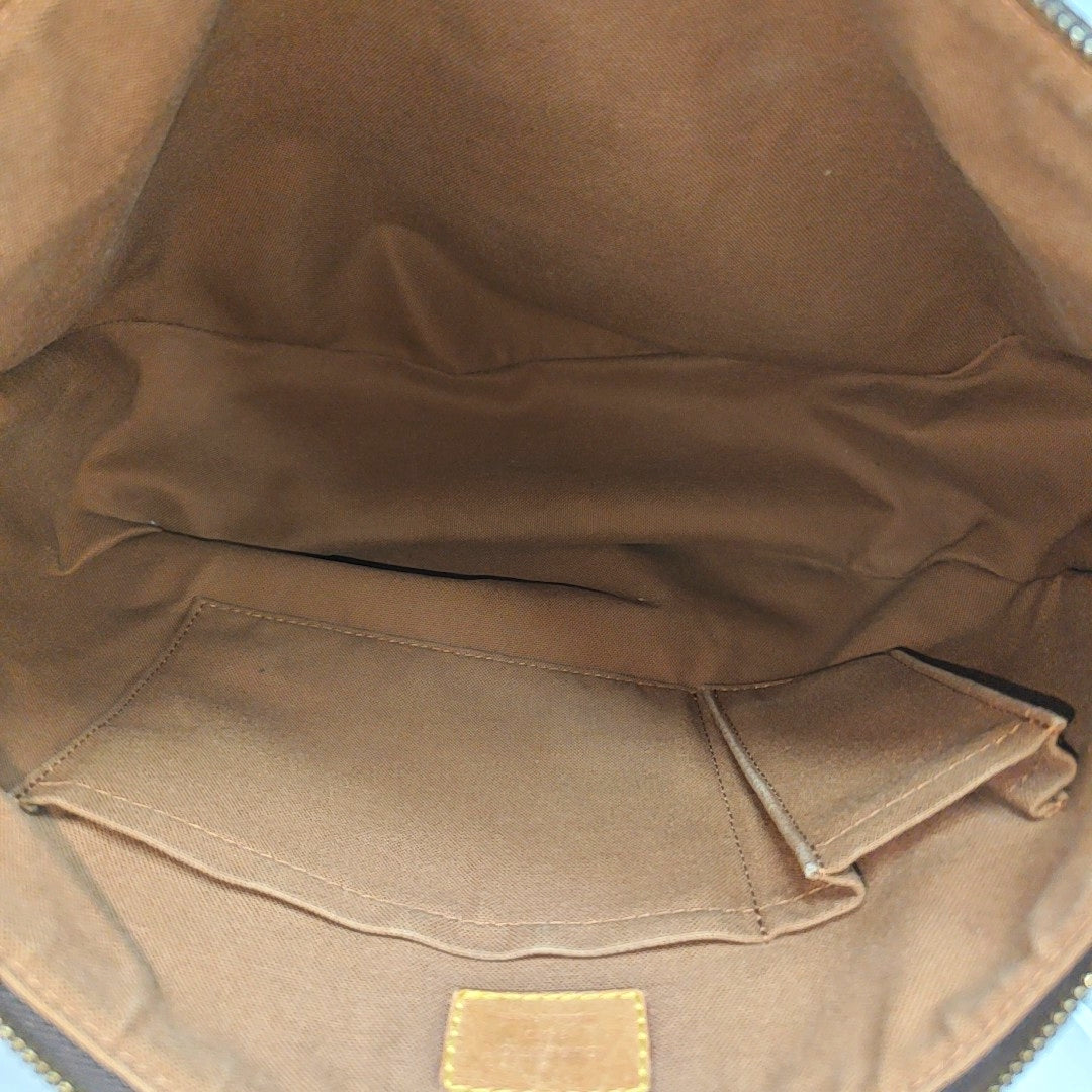 TULUM GM Monogram Coated Canvas Brown