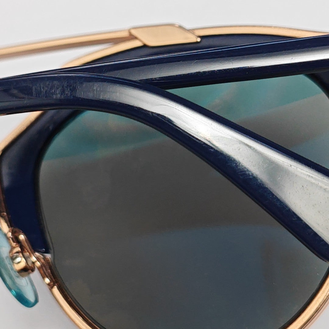 Metal Sunglasses Blue