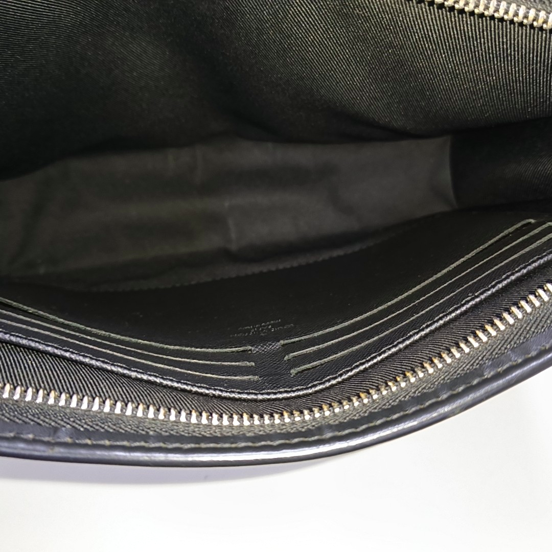 Pochette Voyag MM Damier Graphite Coated Canvas Gray
