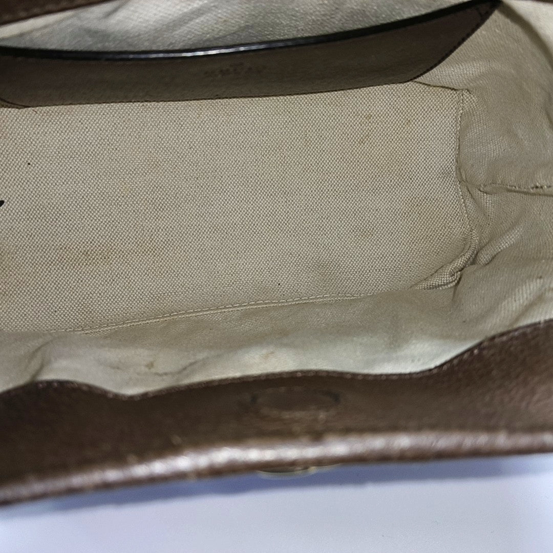 Ophidia Large Monogram Coated Canvas Beige