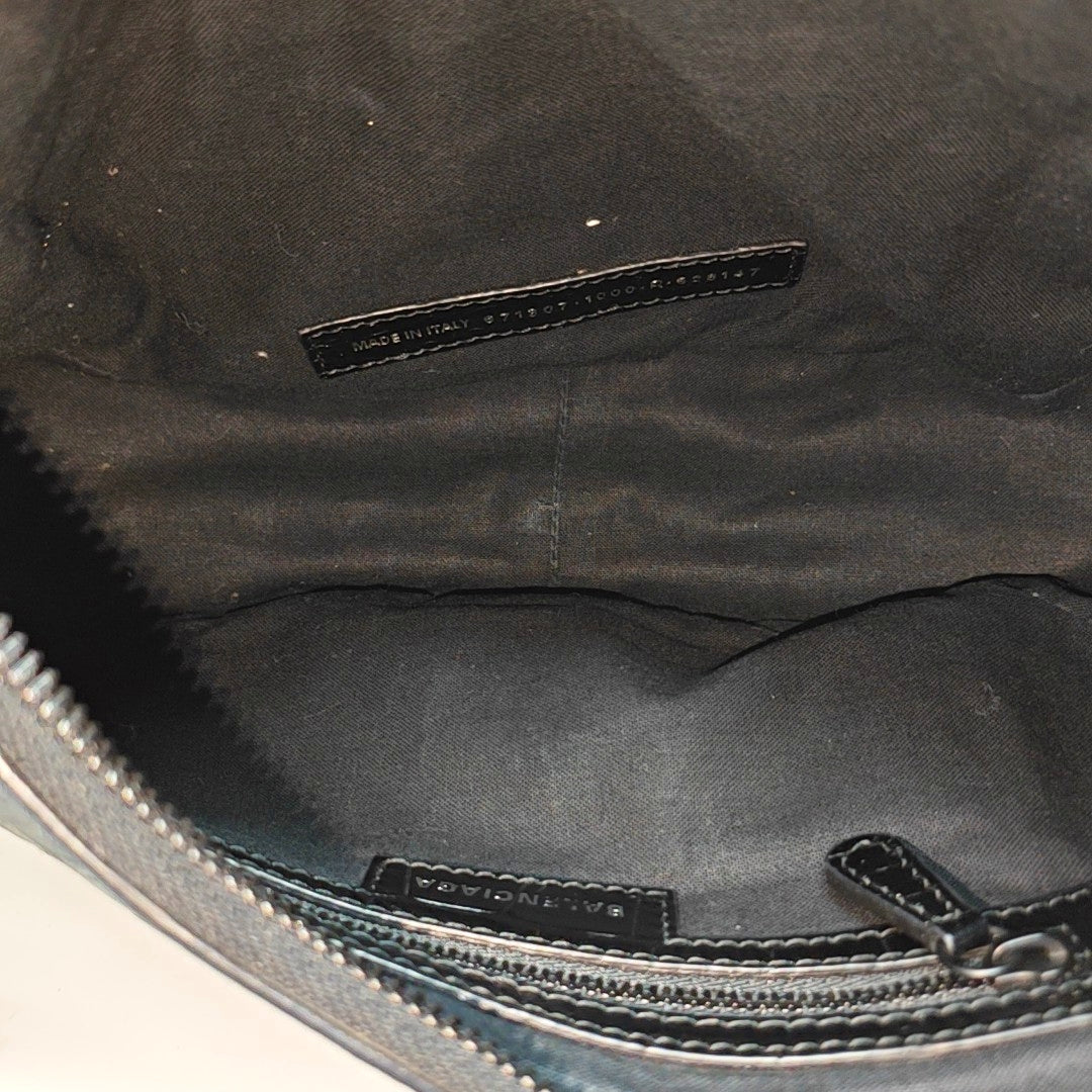 Le Cagole Mini Calfskin Black