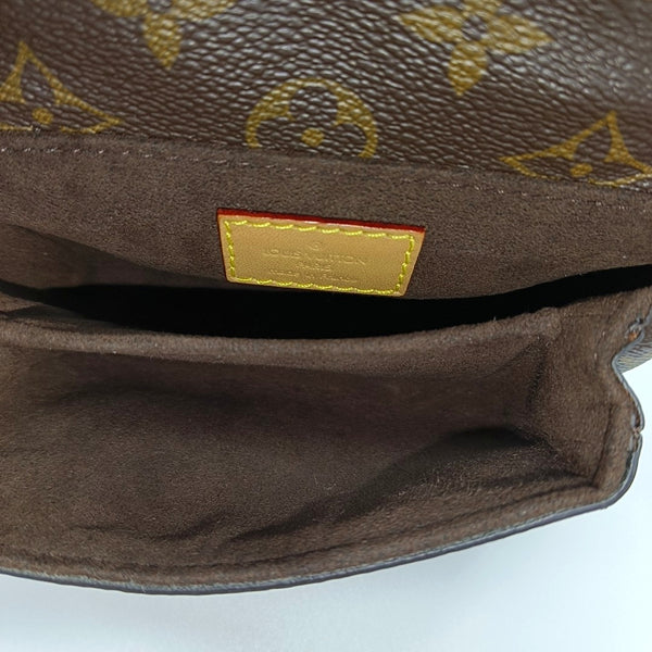 MÉTIS Micro Monogram Coated Canvas Brown