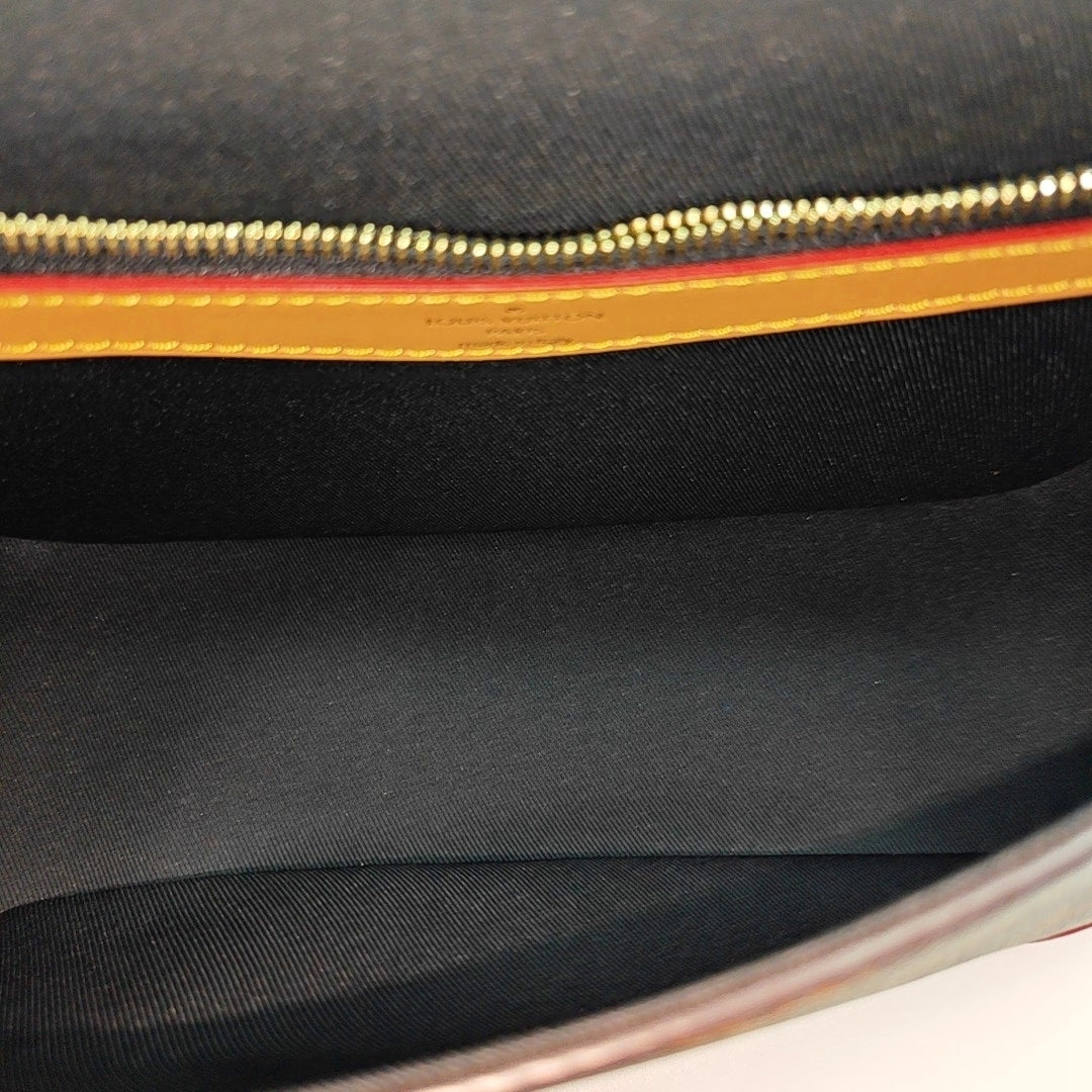 DIANE Monogram Coated Canvas Brown