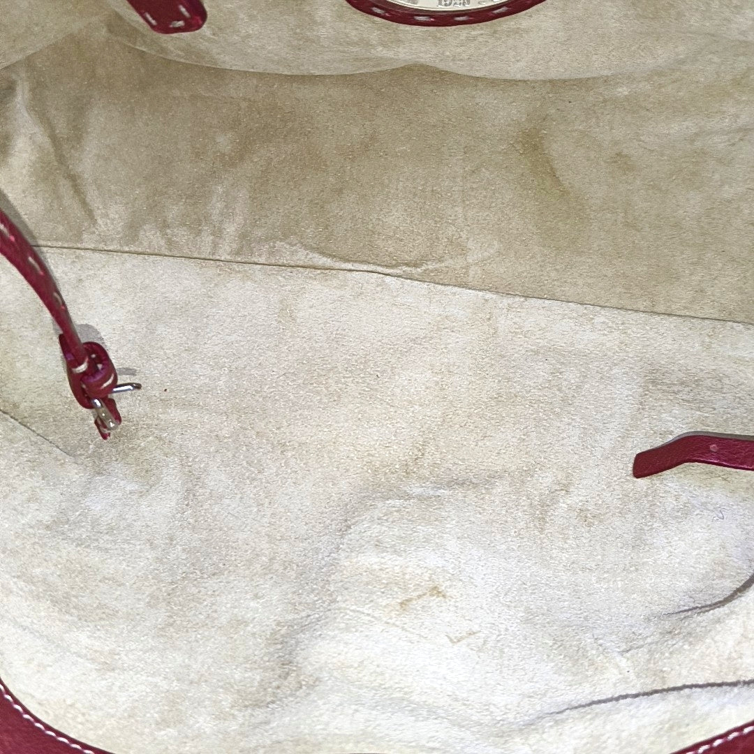 Linda Calfskin Red