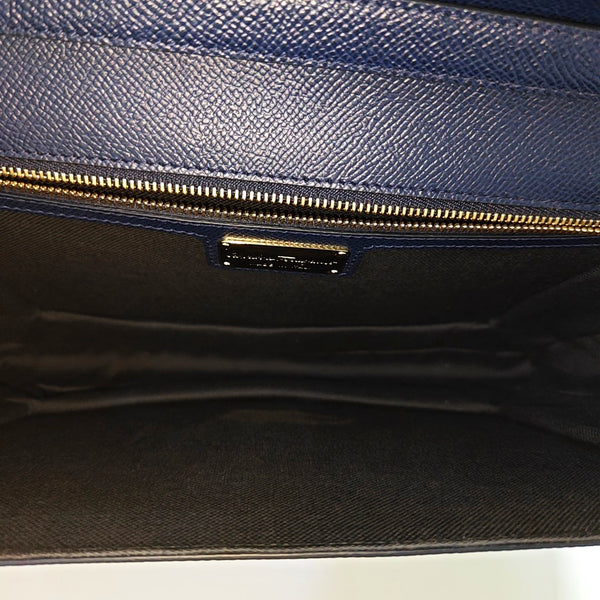Ginny Calfskin Blue