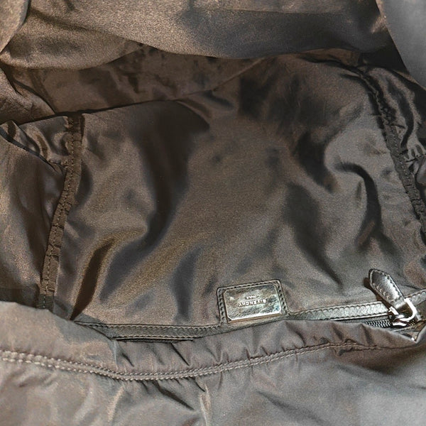 Nylon Backpack Black