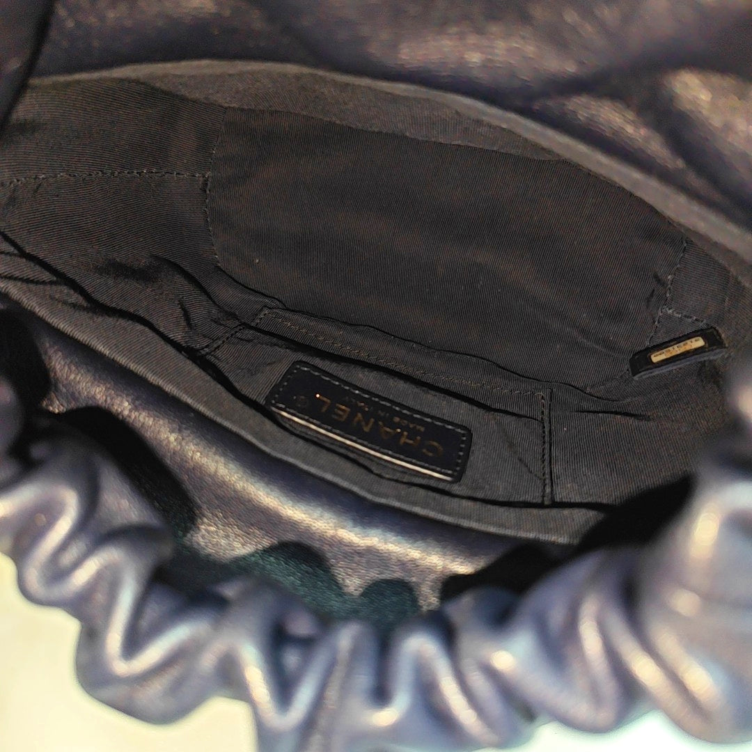 Quilted Lambskin Blue