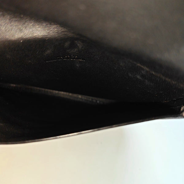Heel Small Calfskin Black