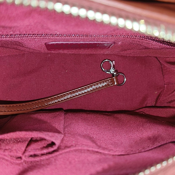 GABRIELLE Small Quilted Calfskin Red