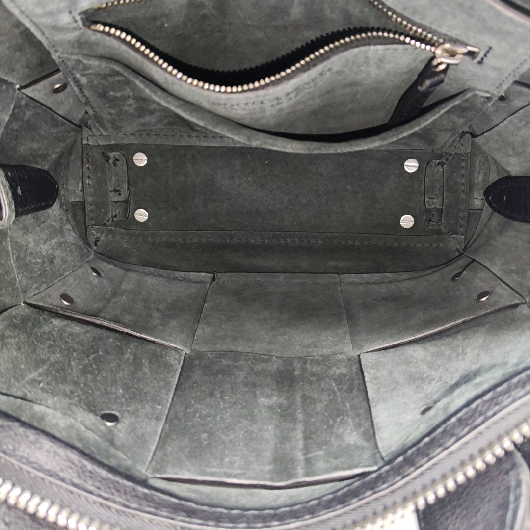 Calfskin Shoulder Bag Black