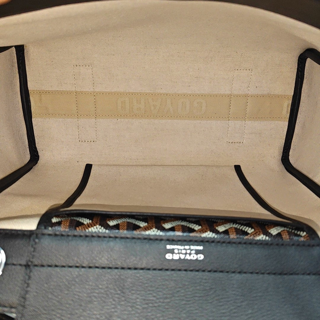 Rouette PM Coated Canvas Brown