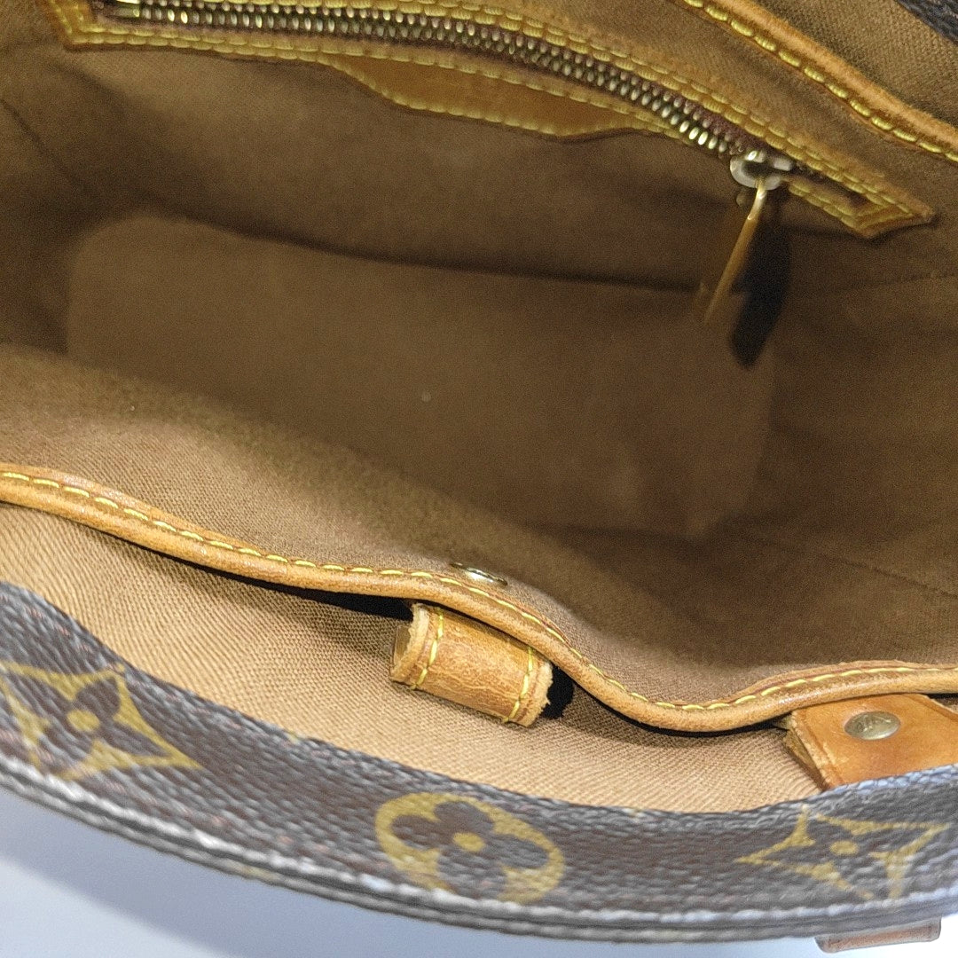 VINTAGE VAVIN PM Monogram Coated Canvas Brown