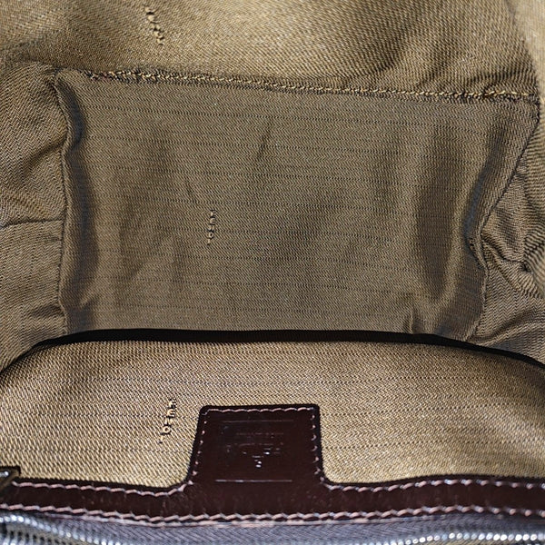 Canvas Shoulder Bag Brown