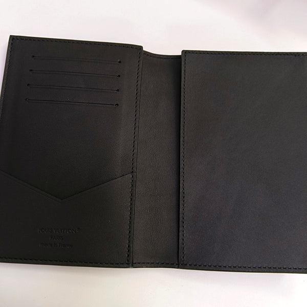 SLENDER Monogram Calfskin Black Wallet