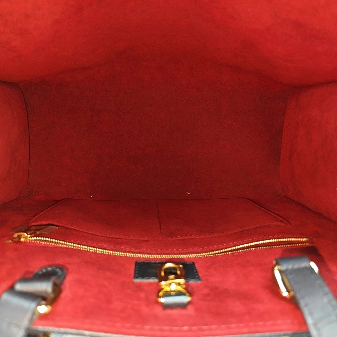 ONTHEGO MM Monogram Calfskin Black