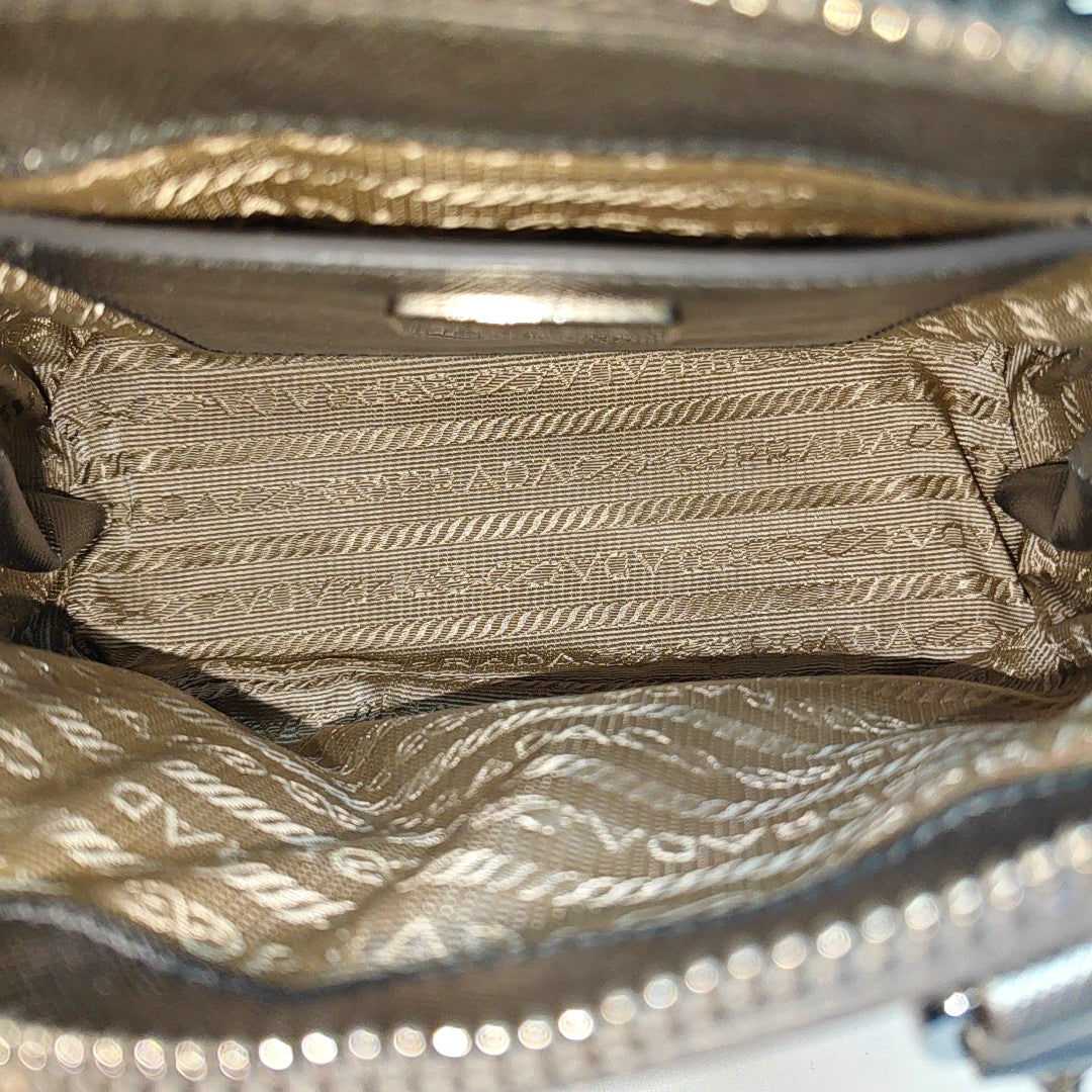 Promenade Mini Calfskin Silver