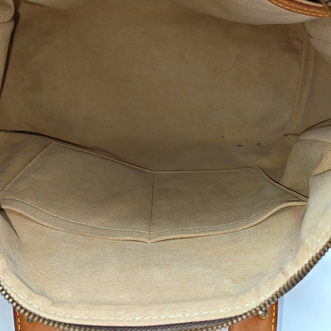 RETIRO NM Monogram Coated Canvas Brown