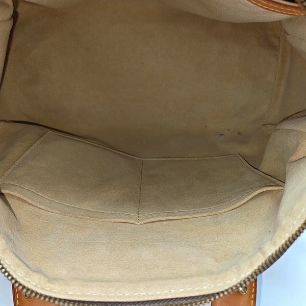 RETIRO NM Monogram Coated Canvas Brown