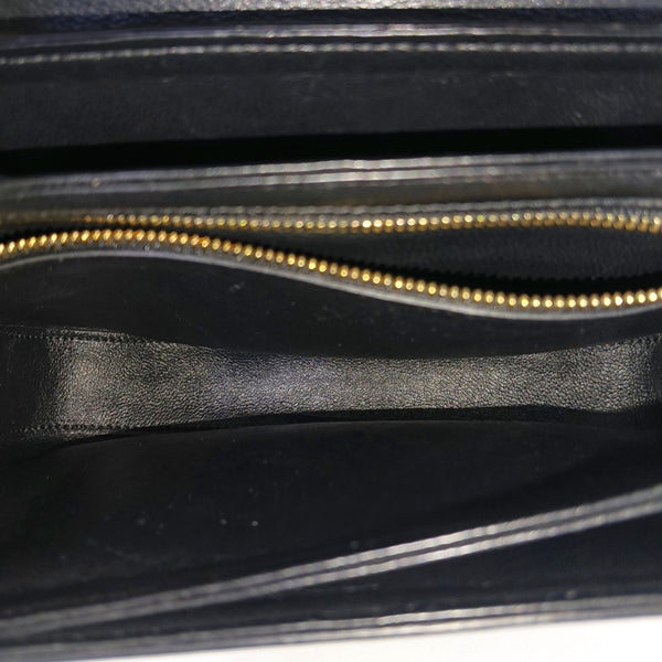 C Medium Patent Leather Black