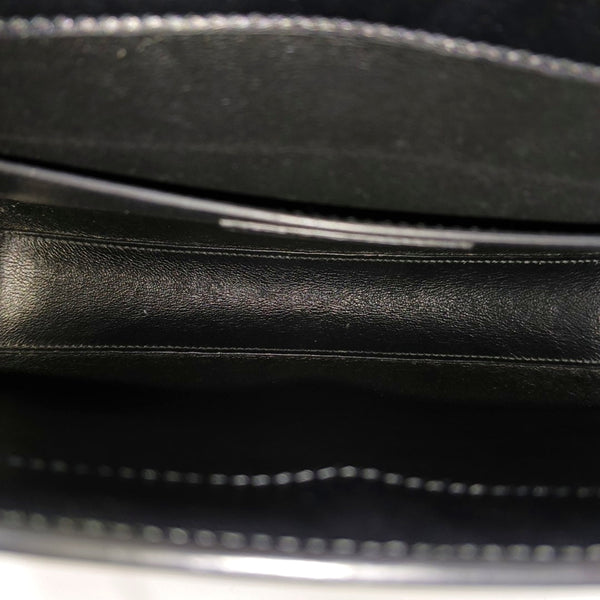 MANHATTAN Medium Calfskin Black