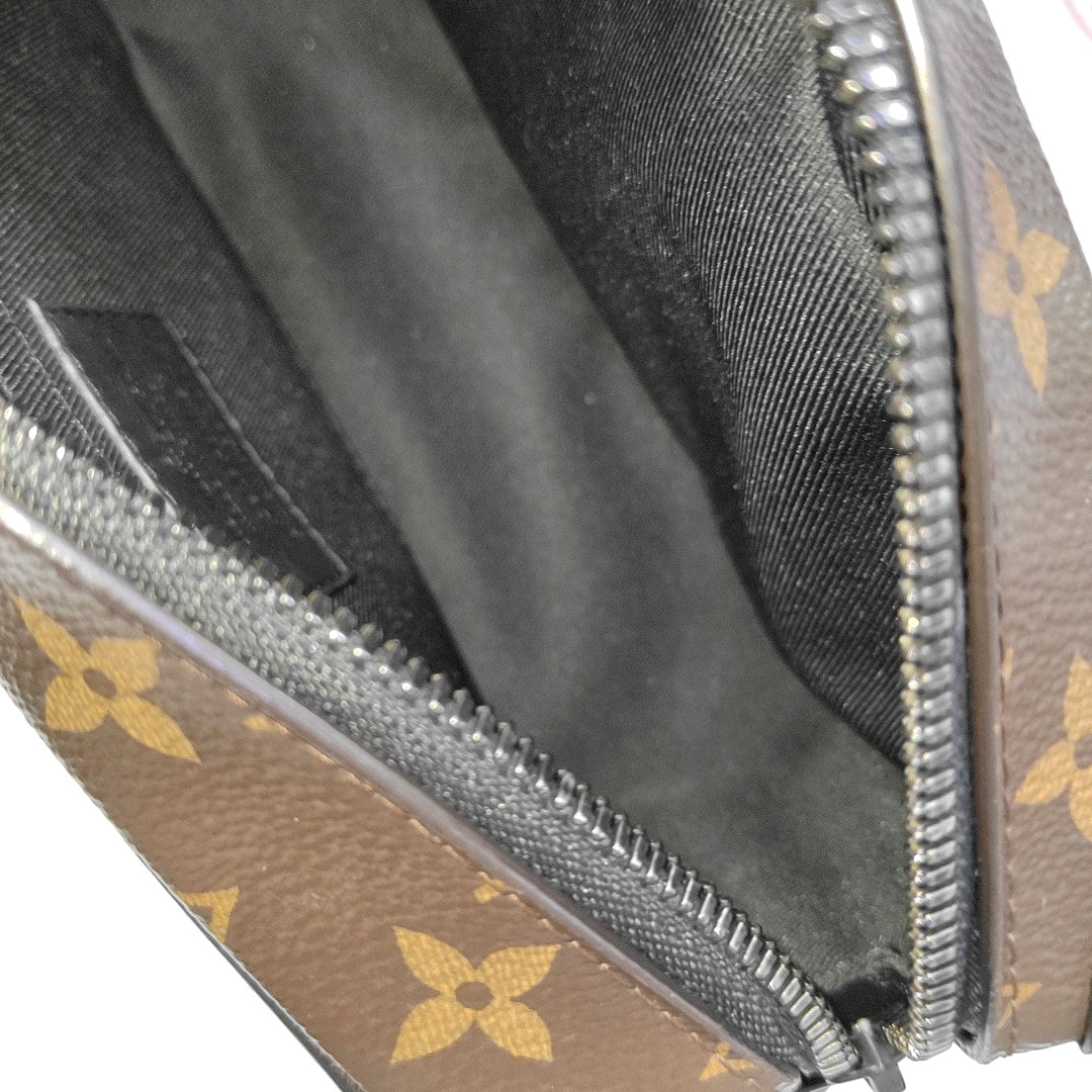 SOFT TRUNK Mini Monogram Coated Canvas Brown
