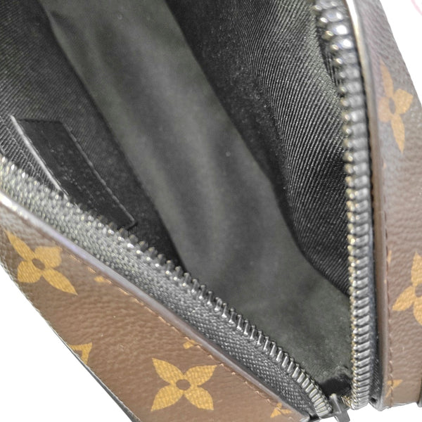 SOFT TRUNK Mini Monogram Coated Canvas Brown