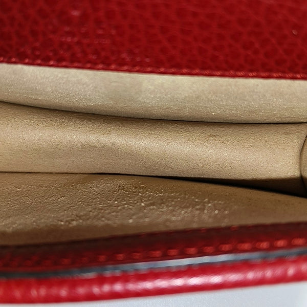 Dionysus Super Mini Calfskin Red