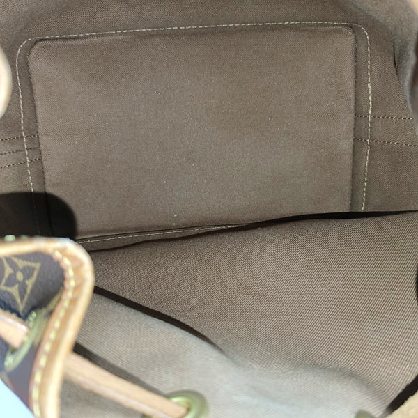 NOÉ BB Monogram Coated Canvas Brown