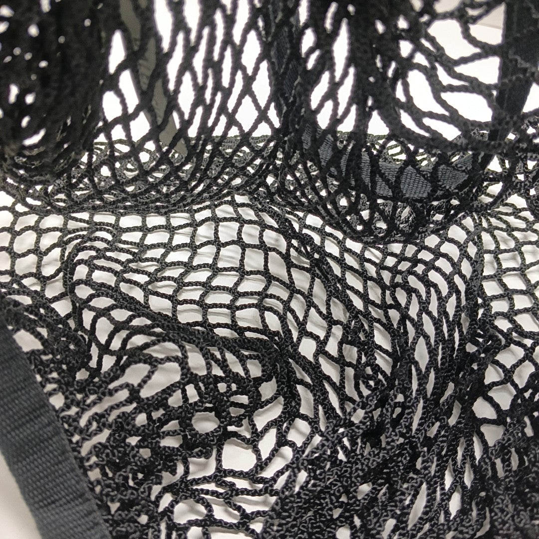 Fabric Top Handle Bag Black