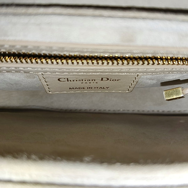 Calfskin Shoulder Bag Beige