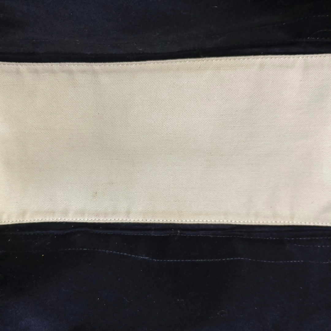Navy Canvas Gray