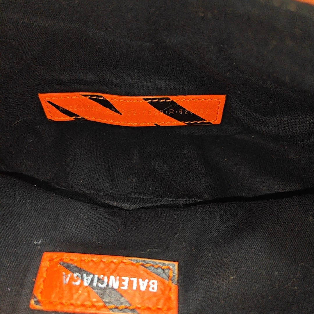 Le Cagole XS Calfskin Orange