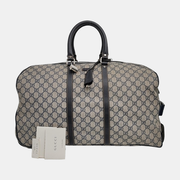 Monogram Coated Canvas Beige