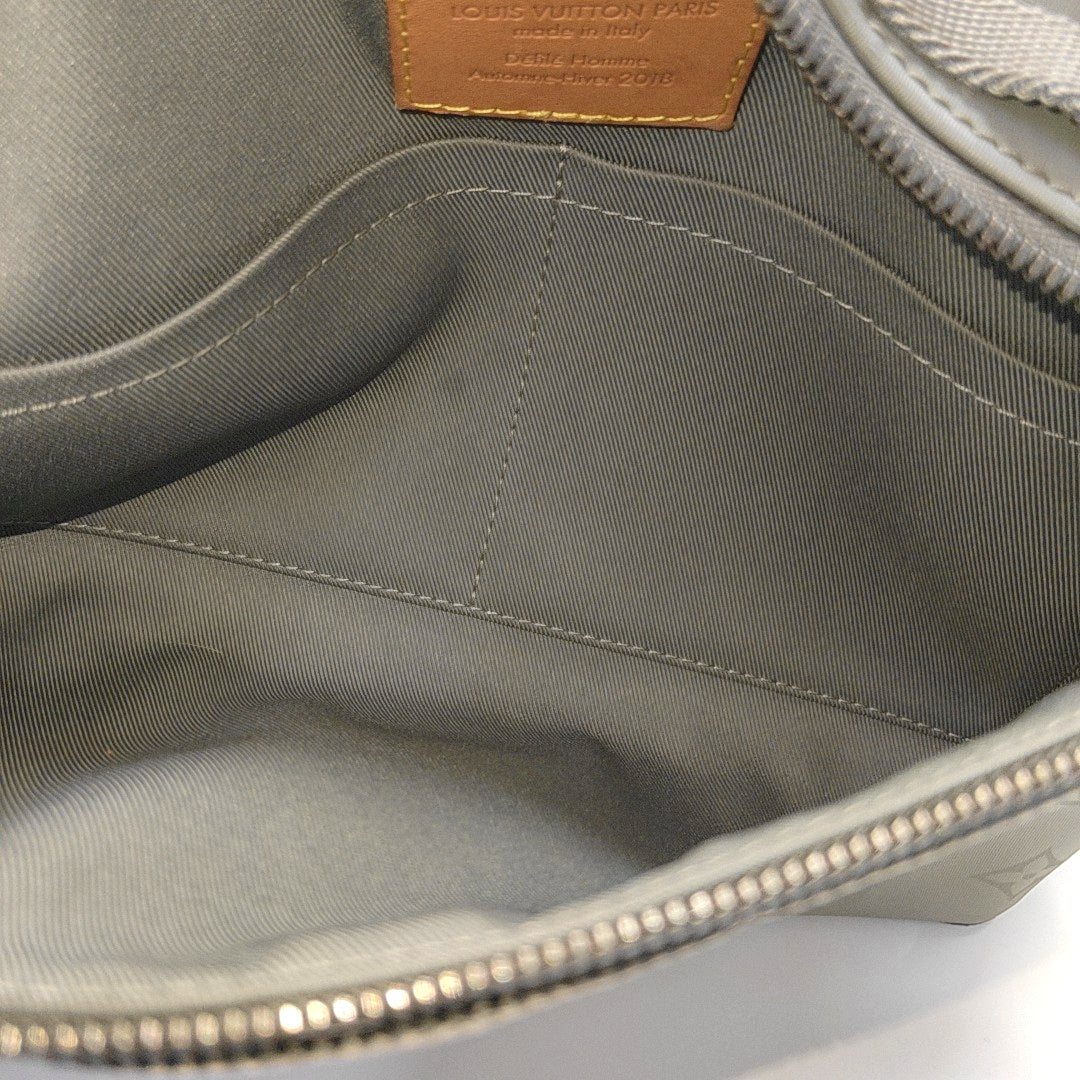 Monogram Special Material Shoulder Bag Gray
