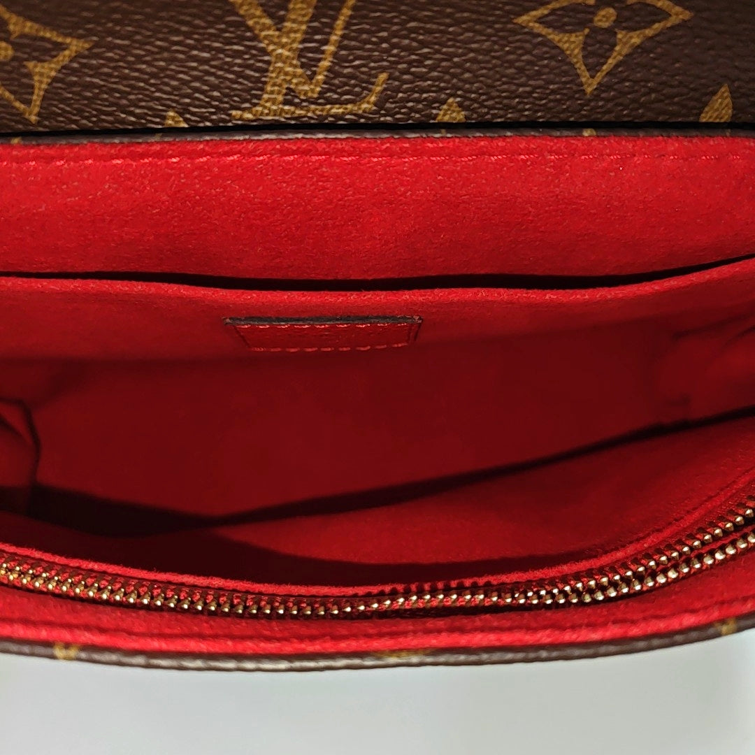 SAINT PLACIDE Monogram Coated Canvas Brown