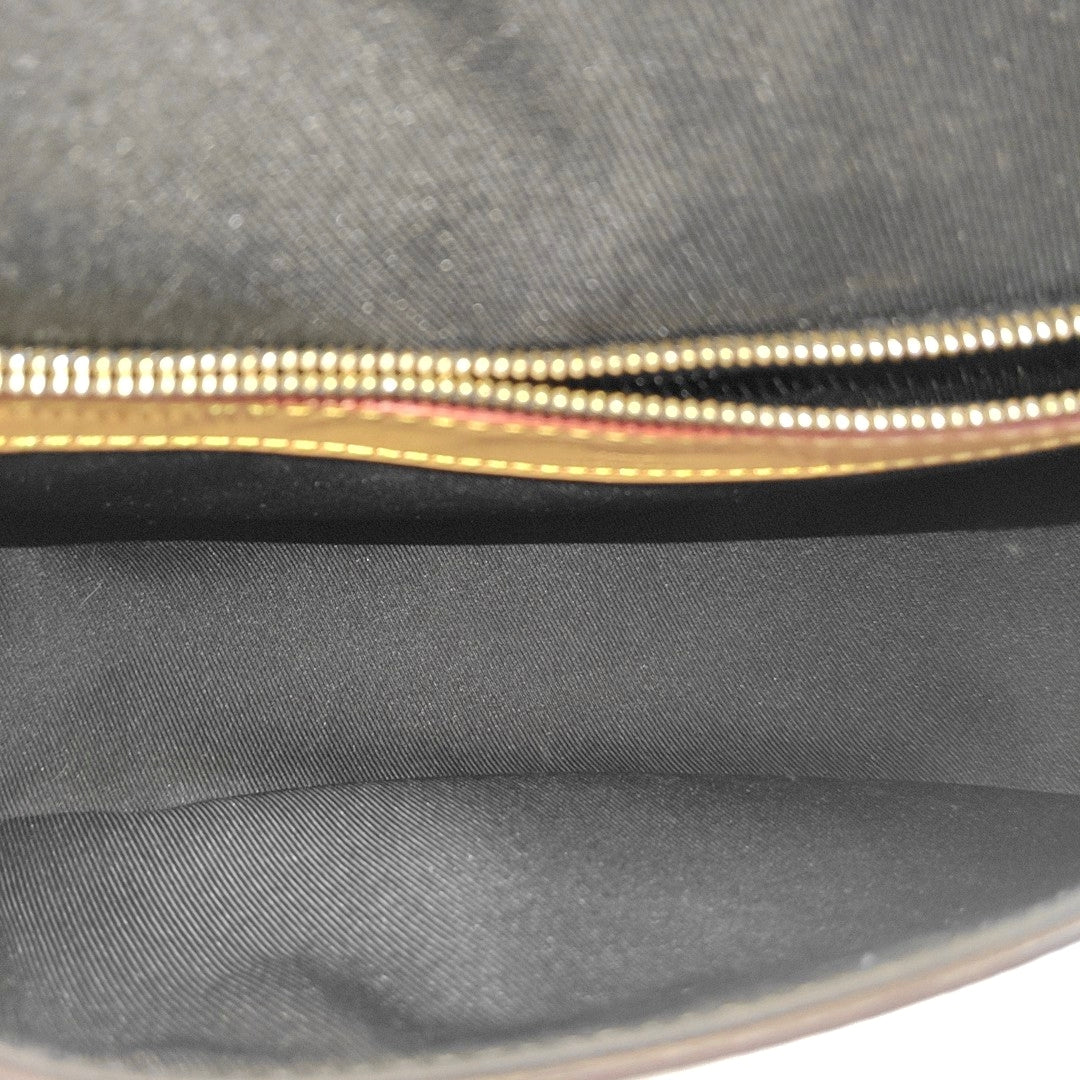 DIANE Monogram Coated Canvas Brown
