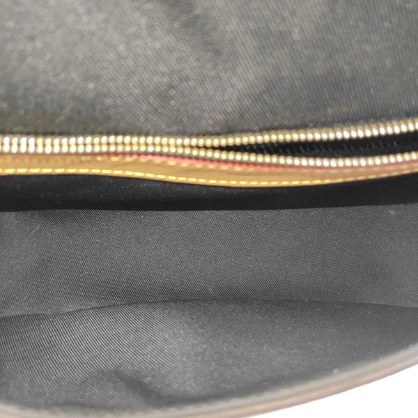 DIANE Monogram Coated Canvas Brown