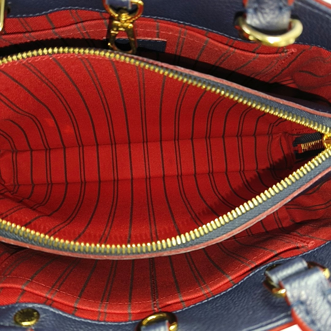 MONTAIGNE BB Calfskin Blue