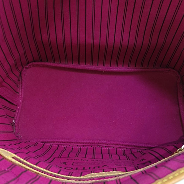 NEVERFULL MM Lona Monogram Revestida Marrón