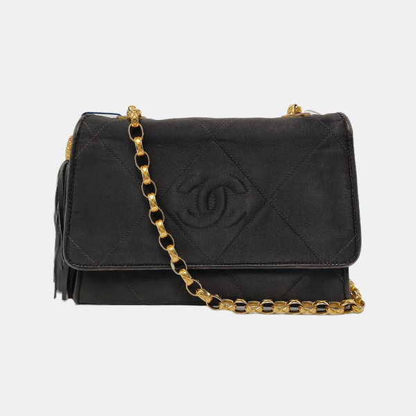 Quilted Fabric Black