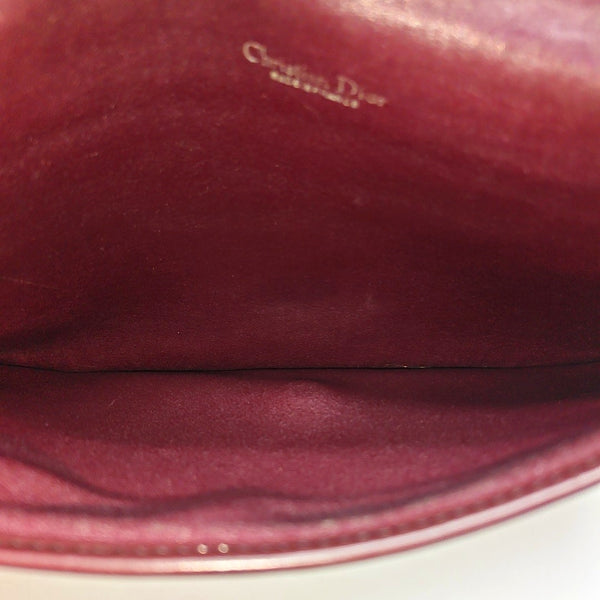 Oblique Canvas Shoulder Bag Red