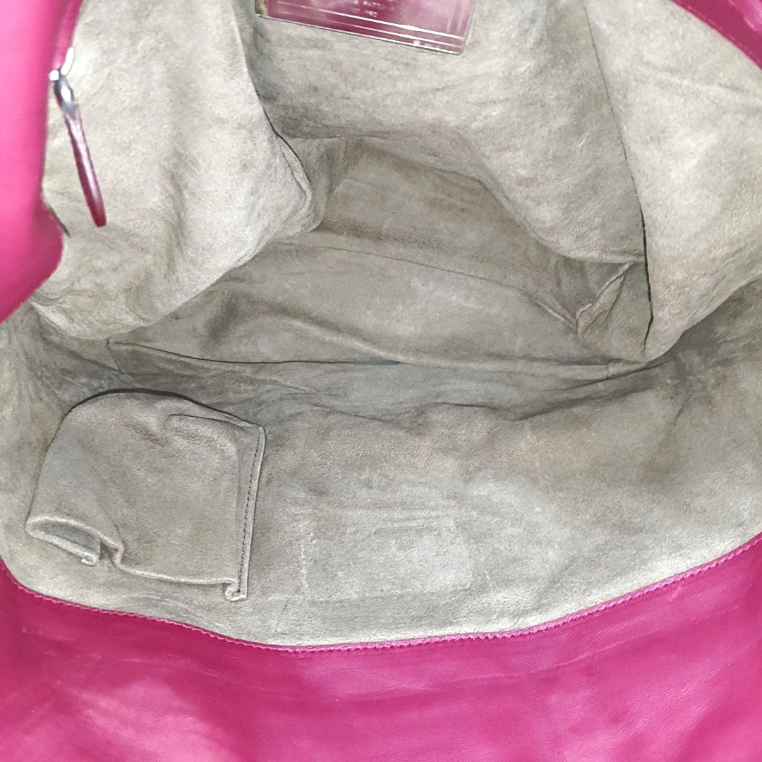 Calfskin Tote Bag Red