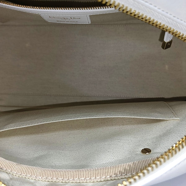 Vibe Medium Calfskin White