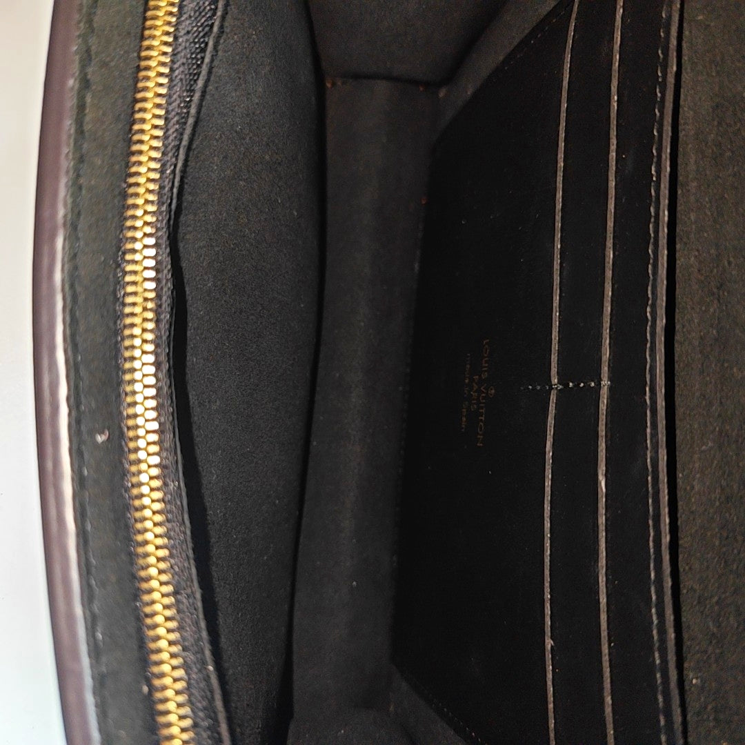 DAUPHINE Monogram Coated Canvas Brown