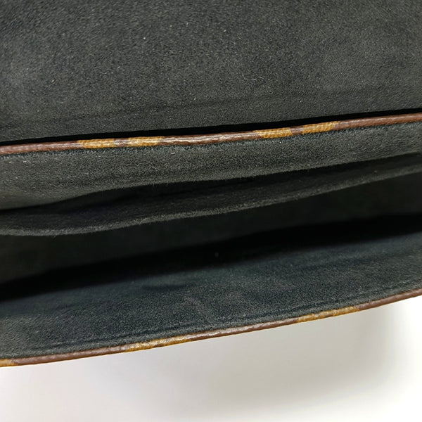 LOCKY BB Monogram Coated Canvas Brown