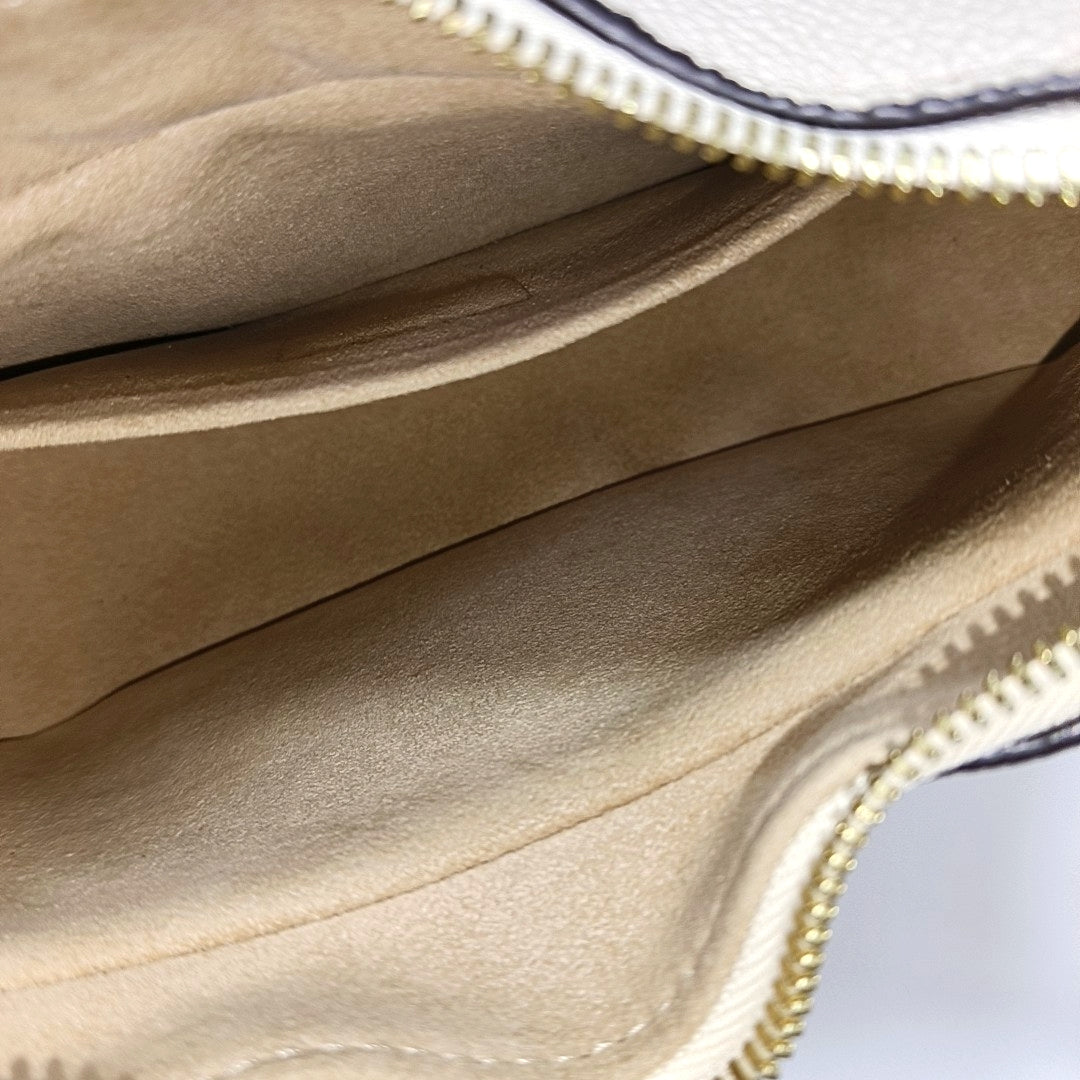 BAGATELLE Monogram Calfskin White